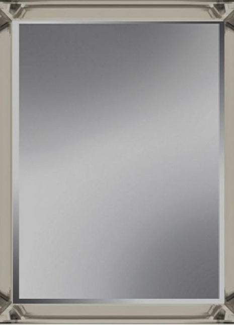 Spiegel mit Facette, 72x132cm inkl. Rahmen. Spiegelrahmen Bronze