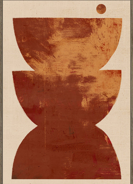 Leinwand inkl. Rahmen 80x120cm 'Vase' Material: Acrylfarbe