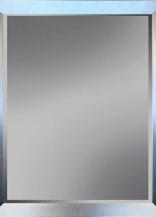 Spiegel mit Facette, 68x168cm inkl. Rahmen. Silber