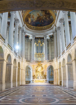 Glasbild 160x110cm Luxuskirche