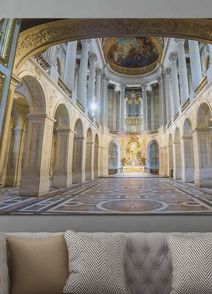 Glasbild 160x110cm Luxuskirche