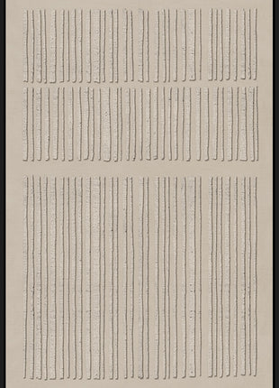 Leinwand inkl. Rahmen 80x120cm 'Streifen' Material: 80% Gips