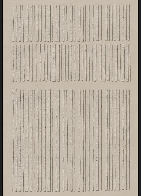 Leinwand inkl. Rahmen 80x120cm 'Streifen' Material: 80% Gips
